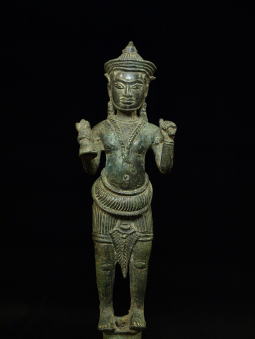 仏教美術　クメール王朝　カンボジア　青銅仏像　佛像　古物　伝来品　柬埔寨詳細は画像での確認お願いします